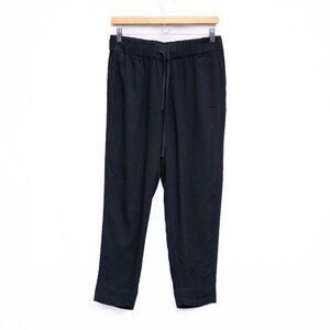 Kate Spade Pants Women’s 2 Black Slouchy Relaxed Rayon‎ Crepe Pull-On Ankle